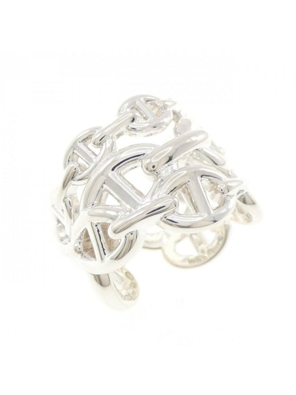 Hermes Chaine D'ancre Enchainee Ring